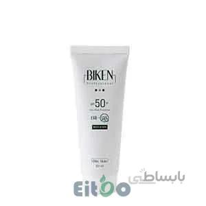 BIKEN کرم ضدآفتاب پوست خشک رنگی بژ تیره 3 SPF50