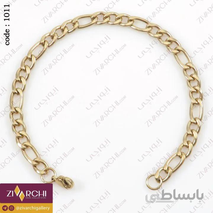 دستبند استیل (طرح) فیگارو 1011