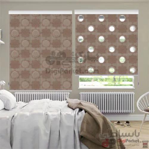 پرده زبرا سه بعدی دایره کد ۱۲۹