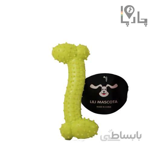 استخوان دندانی Lili Mascota سگ و گربه سایز کوچک - سبز فسفری