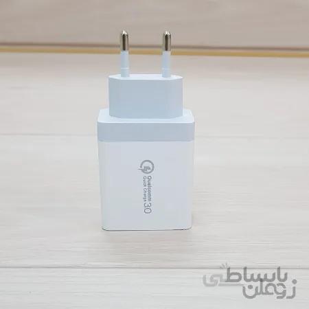 شارژر موبایل و تبلت 3 پورت JAC