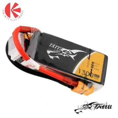 باتری لیتیوم پلیمر Tattu 45C- 3S1P- 11.1 V - 1300mah