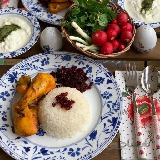 سرویس چینی زرین 6 نفره غذاخوری گرانادا (28 پارچه) ا Zarin Iran ItaliaF Granada 28 Pieces Porcelain Dinnerware Set