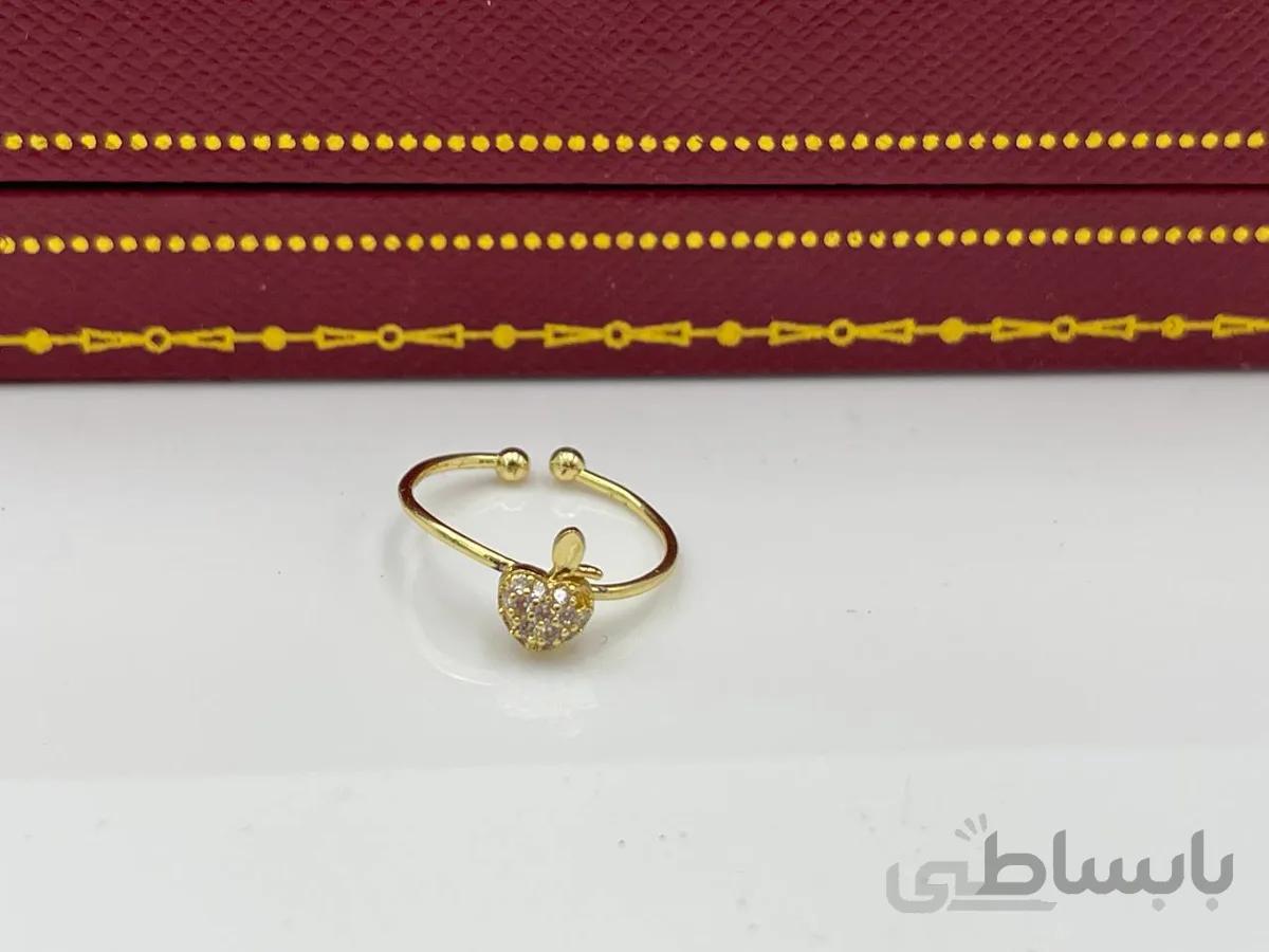 بندانگشتی گیلاس طرح قلب