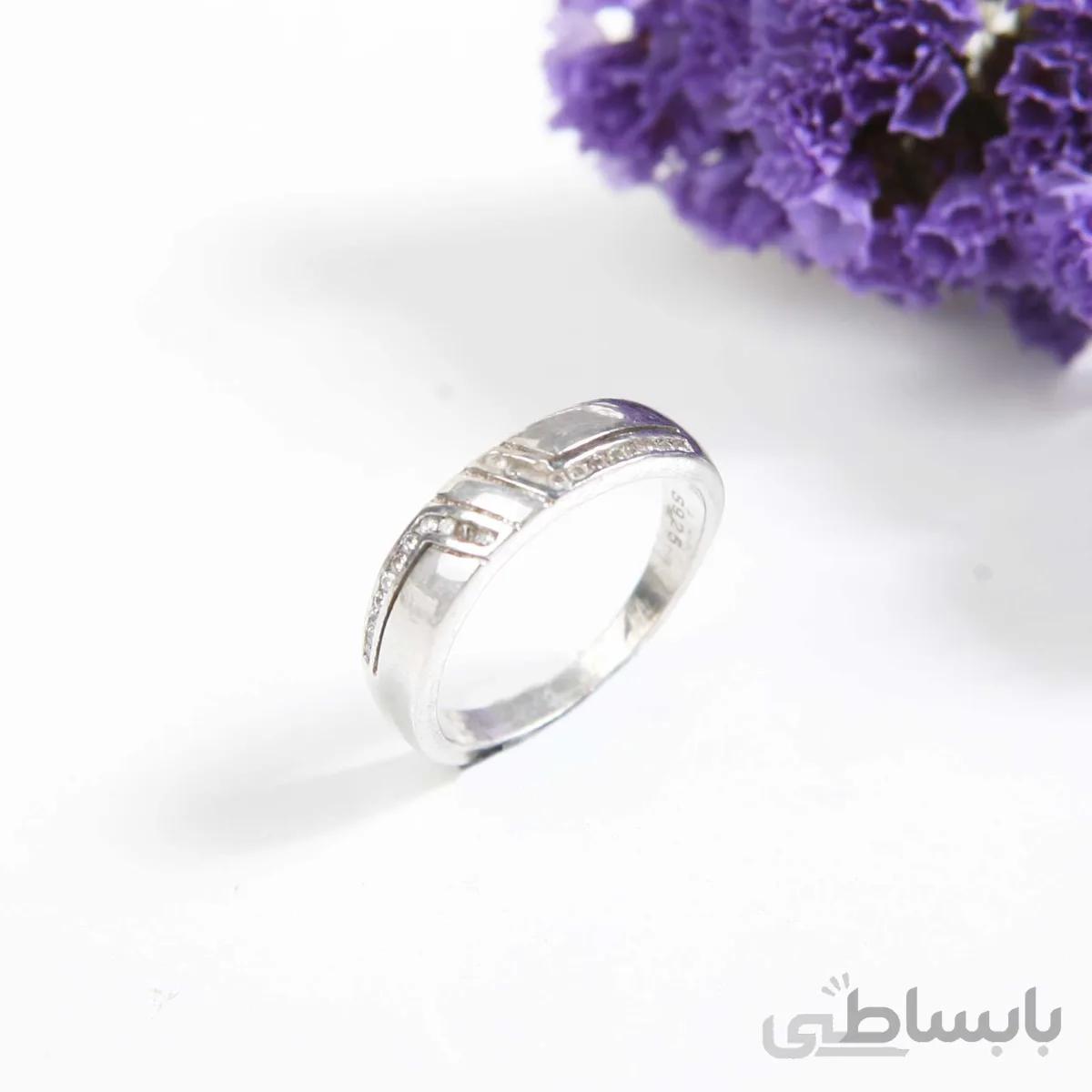 انگشتر نقره مردانه
