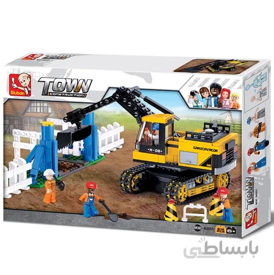 لگو اسلوبن (Sluban) مدل لودر خاکبرداری