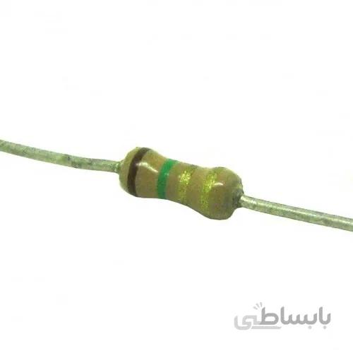 مقاومت 1.5 اهم 1/4 وات 5 درصد