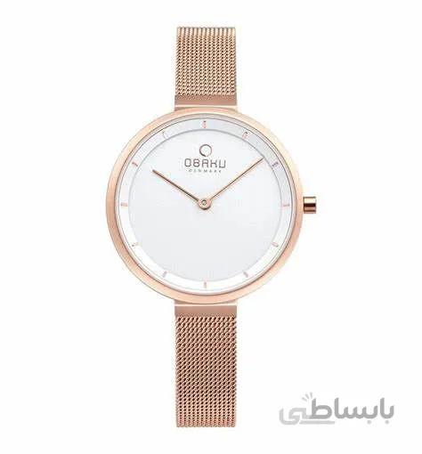 ساعت مچی زنانه اوباکو Obaku اورجینال مدل V225LXVIMV