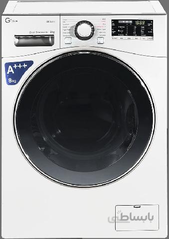 ماشین لباسشویی جی پلاس مدل GPLUS GWM-L8645W ا GPLUS WASHING MACHINE GWM-L8645W