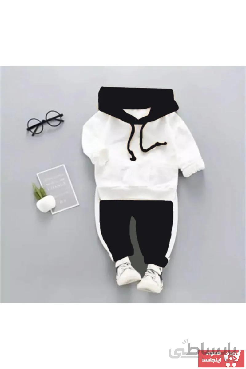 خرید انلاین ست لباس زیبا نوزاد پسرانه برند Beren Kids رنگ مشکی کد ty73343604