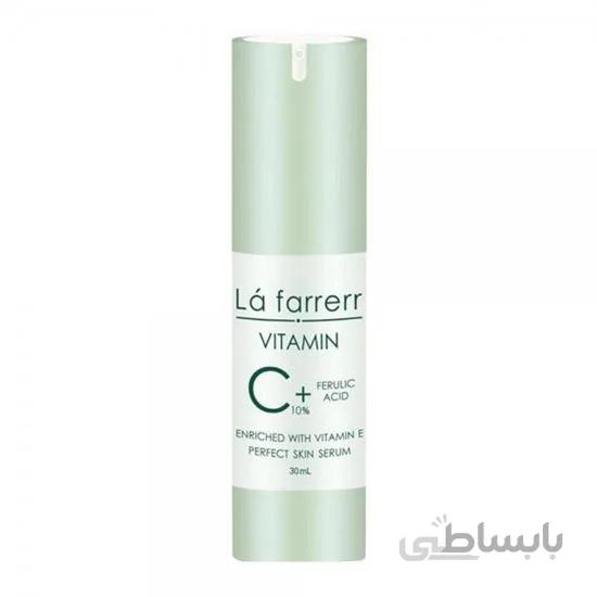 سرم ویتامین C ضد پیری و روشن کننده پوست 10% لافارر