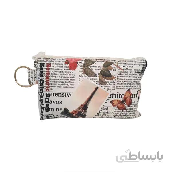 کیف ارایشی طرح روزنامه پاریس کد 02
