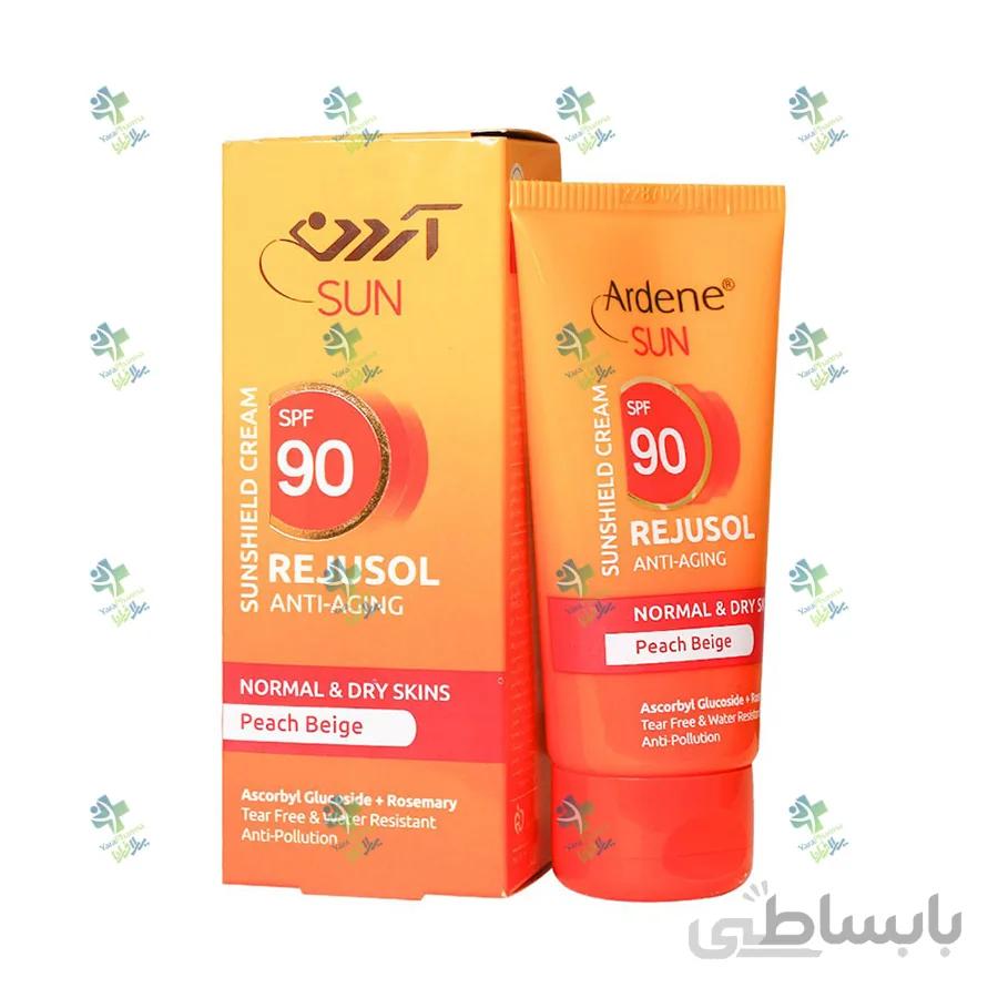 کرم ضدآفتاب رنگی آردن Ardene SPF90 پوست نرمال تا خشک