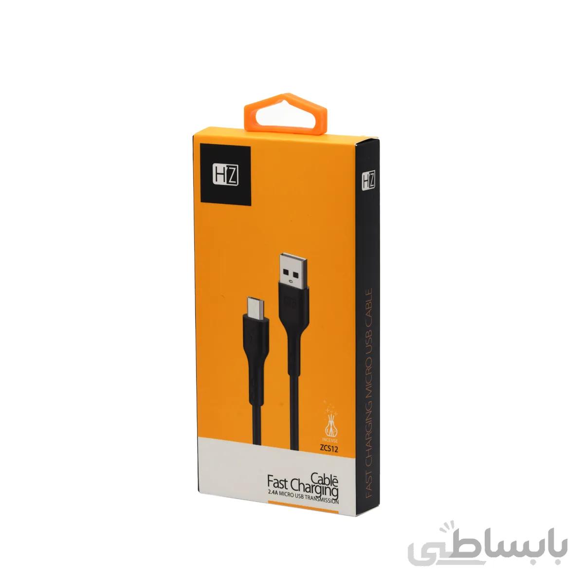 کابل شارژ سریع type C مدل zct12