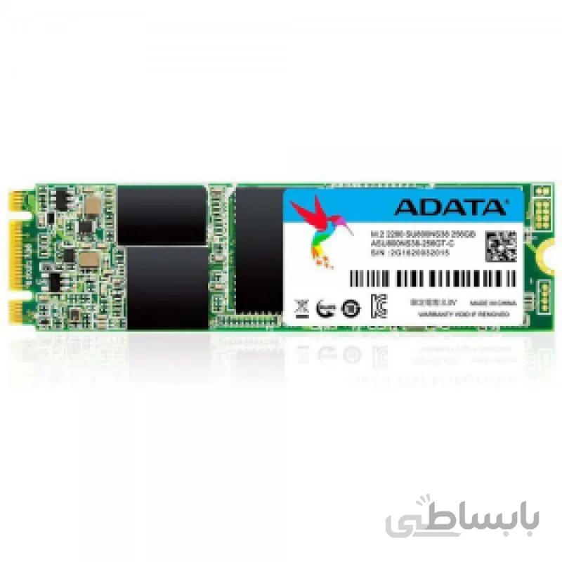 حافظه SSD ای دیتا مدل Ultimate SU800 M.2 2280ظرفیت 512 گیگابایت ا ADATA Ultimate SU800 M.2 2280 3D NAND SSD Drive - 512GB