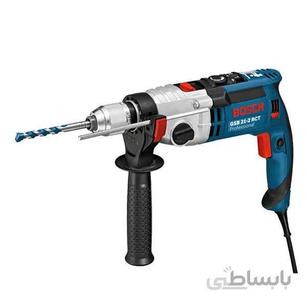 دريل ضربه ای دو دور 21 میلیمتری،1300 وات بوش مدل GSB 21-2 RCT ا Bosch GSB 21-2 RCT Impact Drill