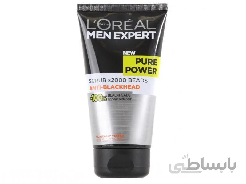 اسکراب لورالPure Power مردانه 150 میلی لیتر