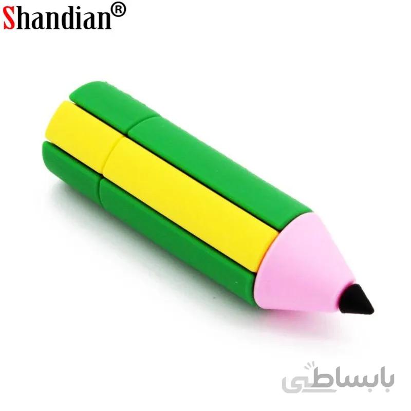 فلش 32 گیگ عروسکی سیلیکونی مداد