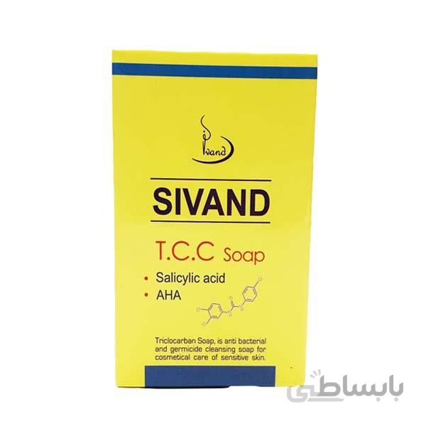 صابون تی سی سی t.c.c ضد جوش سیوند 90 گرم