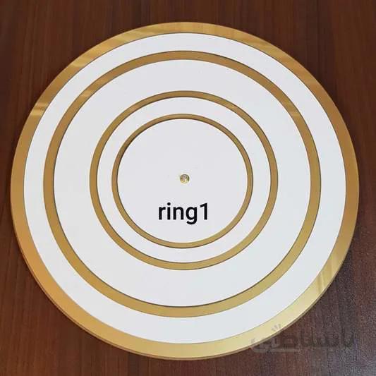 رینگ طلایی ساعت کد ring1
