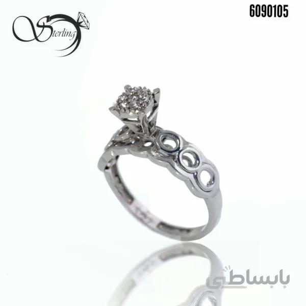 انگشتر نقره زنانه کد:۲۳۶۶
