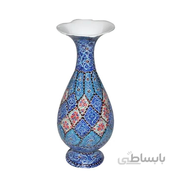 گلدان میناکاری 20 سانتی متری کد E-09