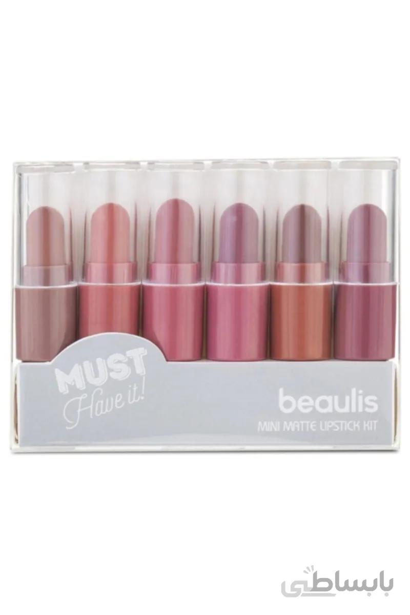 beaulis کیت رژ لب مینی مات ۲۲۵ Essential