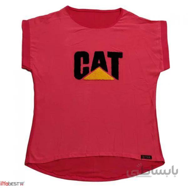 تیشرت استین سرخود دخترانه CAT