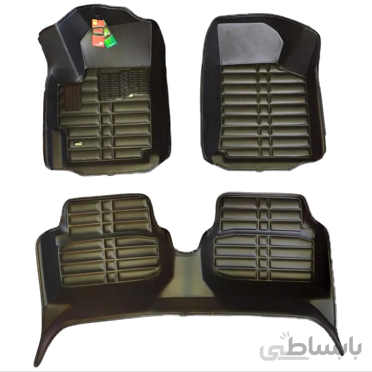 کفپوش پنج بعدی قالبی چرمی سلست دو پلاک مناسب برای برلیانس H320 , H330