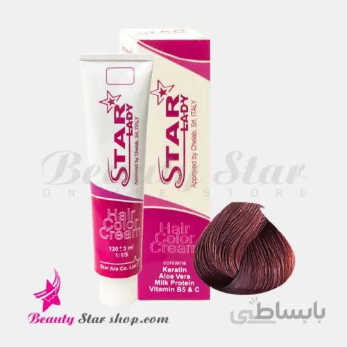 رنگ موی ماهاگونی تیره شماره 5.6 استارليدی حجم 120 ميلی لیتر