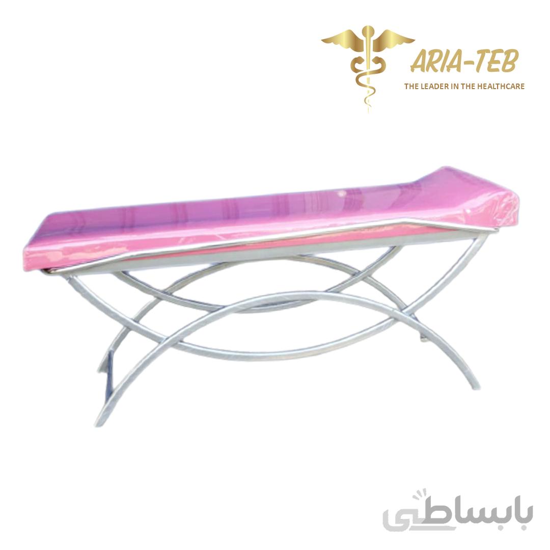 تخت معاینه پایه منحنی لوکس