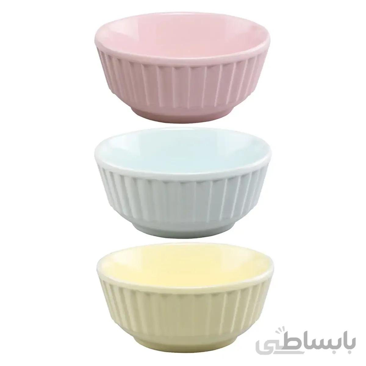 کاسه آبگوشت خوری کائولین کد 392 – بسته 3 عددی