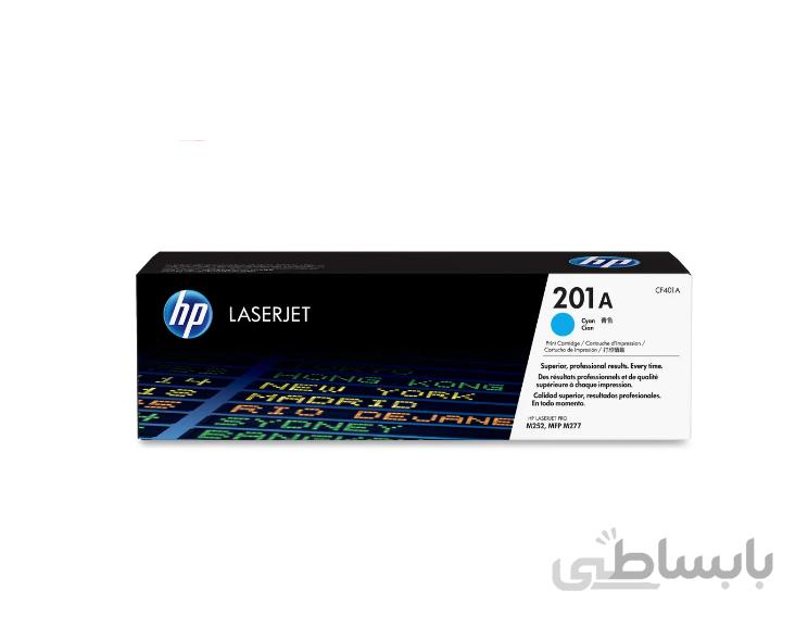 کارتریج رنگی اچ پی رنگ آبی HP 201A