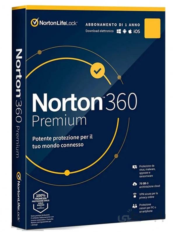 لایسنس آنتی ویروس نورتون 360 پریمیوم (1کاربره 1 ساله)