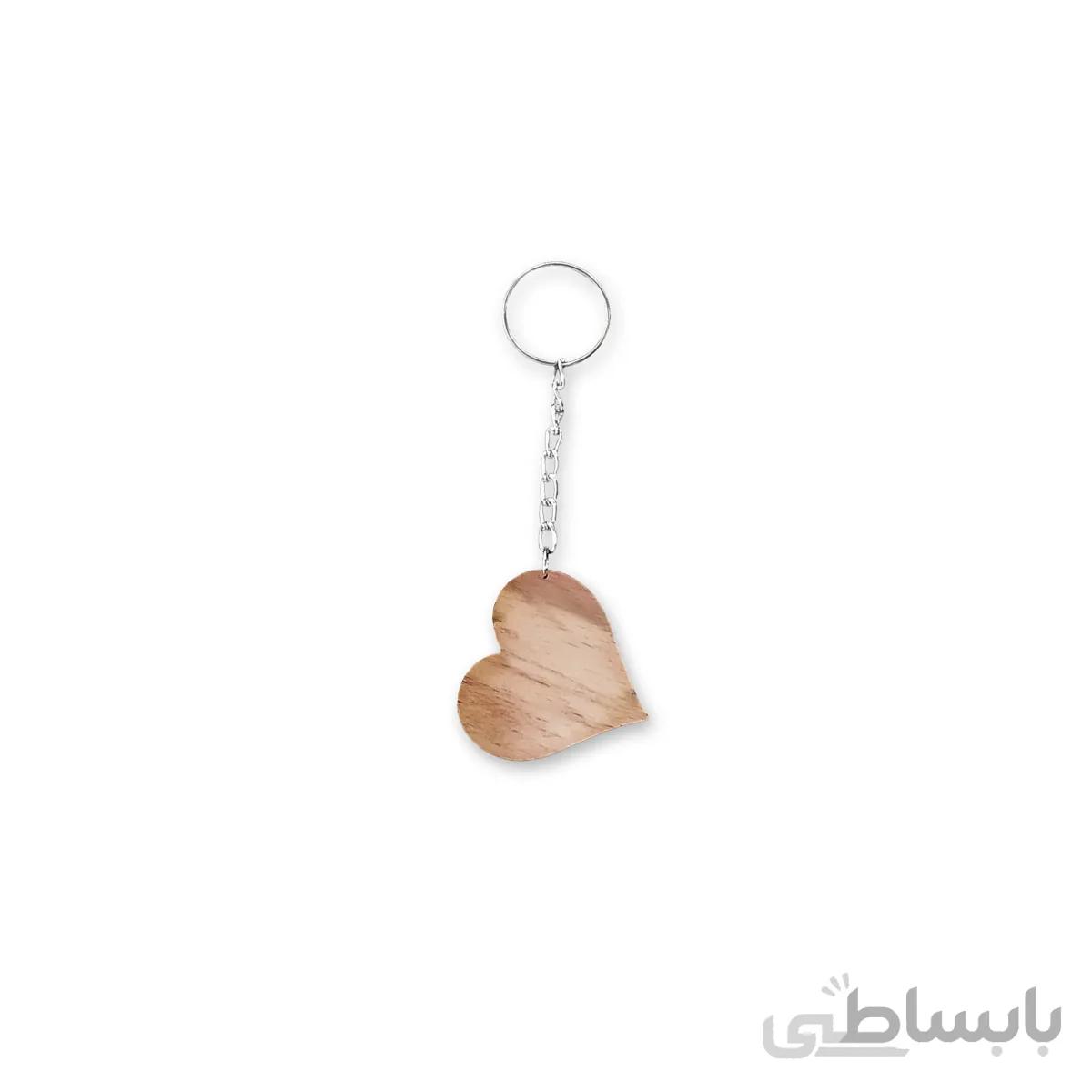 دسته كلید طرح قلب بزرگ