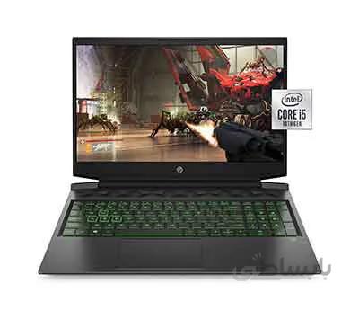 لپ تاپ گیمینگ ۱۶اینچی اچ پی مدل HP Pavilion Gaming 16 i5 -10500H 16GB 512SSD با ۴GB گرافیک NVIDIA GeForce GTX 1650 Ti