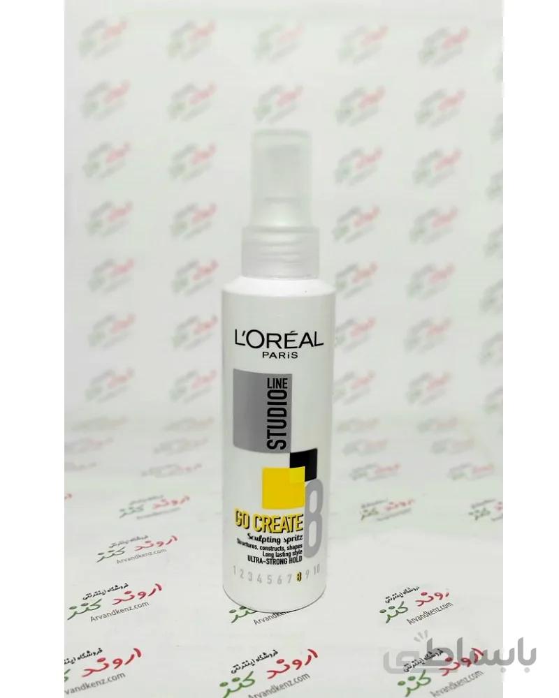 اسپری حالت دهنده مو لورآل Loreal مدل Go Create