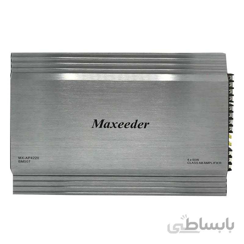 آمپلی فایر 4 کاناله خودرو مکسیدر BM507 با توان 4000 وات