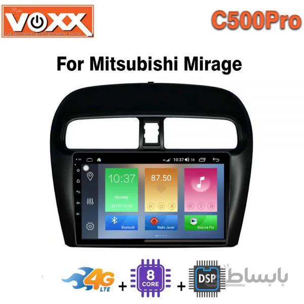 مانیتور اندروید VoxX مدل -C500PrO میتسوبیشی میراژ ا مانیتور اندروید VoxX مدل -C500PrO میتسوبیشی میراژ