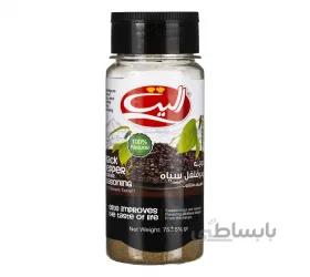 ادویه فلفل سیاه الیت مقدار 75 گرم