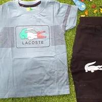 تیشرت و شلوارک بچه گانه پسرانه مدل LACOSTE کد 1390 - فروشگاه اینترنتی بچه شیک