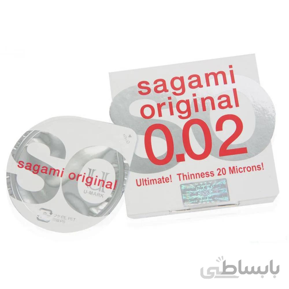 کاندوم پلی اورتان ساگامی فوق العاده نازک تک عددی Sagami Original 0.02