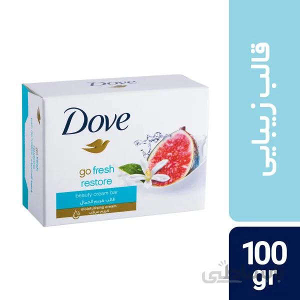 صابون زیبایی کرمی با رایحه انجیر و شکوفه پرتقال داو - 100 گرمی ا Dove Go Fresh Restore Beauty Cream Bar - 100 gr