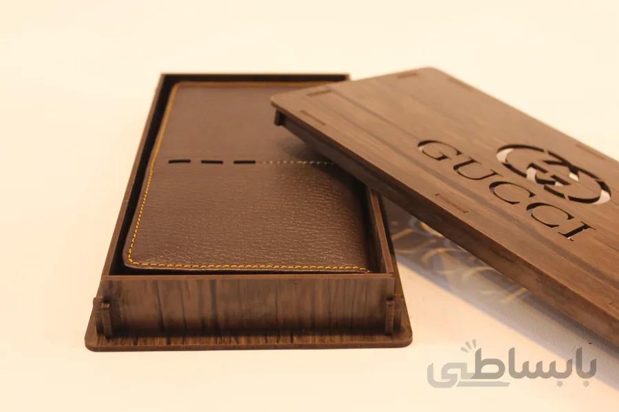 کیف پول چرم گوچی کد 359