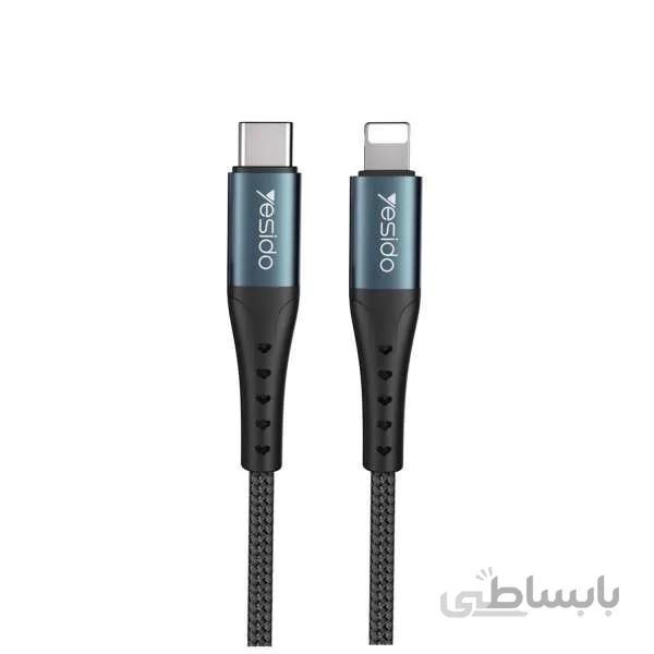 کابل تبدیل USB-C به لایتنینگ یسیدو مدل CA65 طول 2 متر