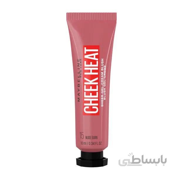 رژگونه مایع میبلین cheek heat