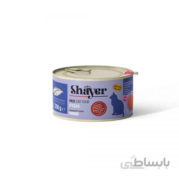 کنسرو گربه طعم ماهی