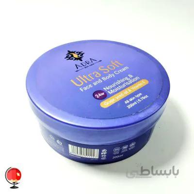 کرم مغذی و محافظت کننده دست و صورت آدرا (ADRA) مدل روغن هسته انگور حجم 200 میلی لیتر