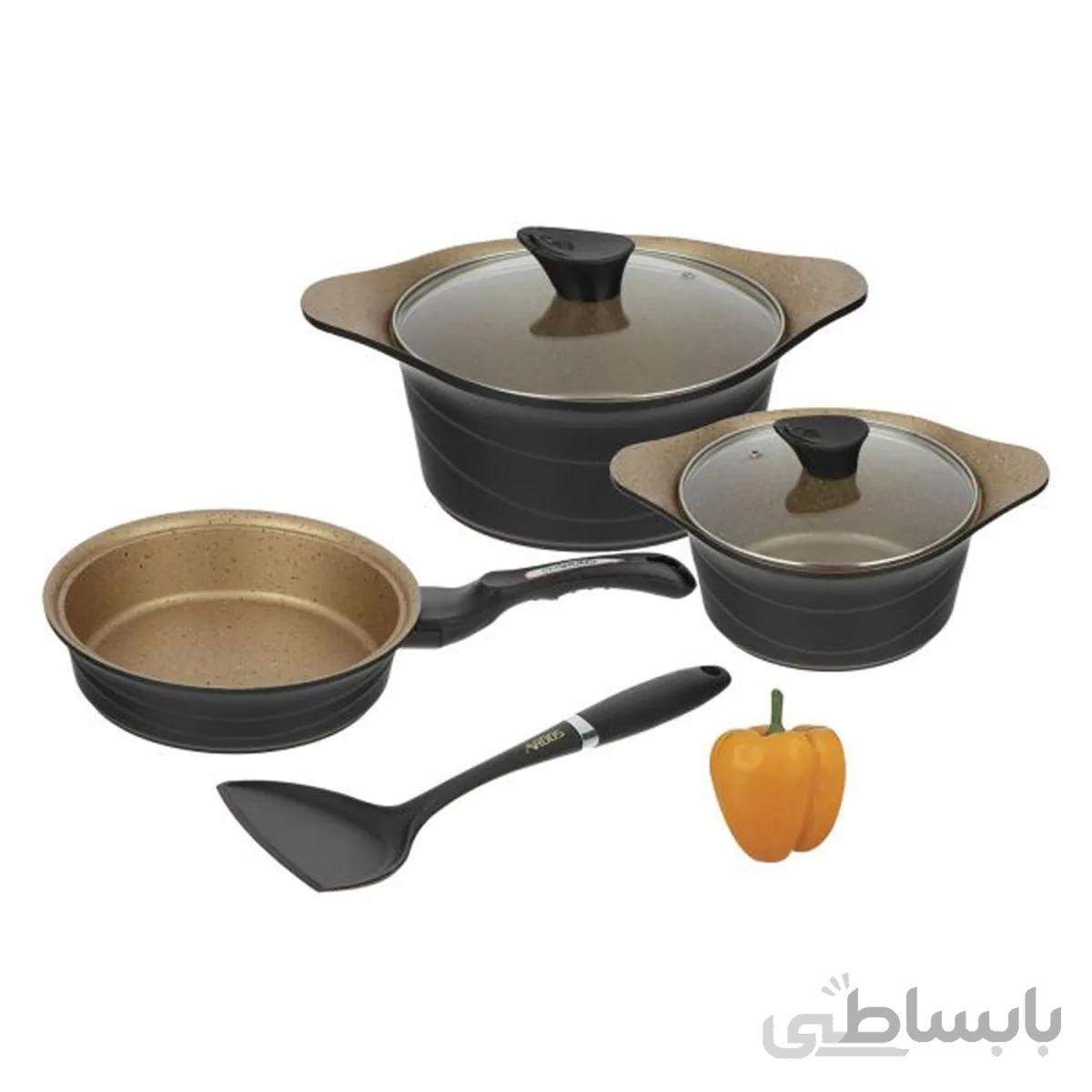 سرویس پخت و پز 5 پارچه عروس مدل دیاکو