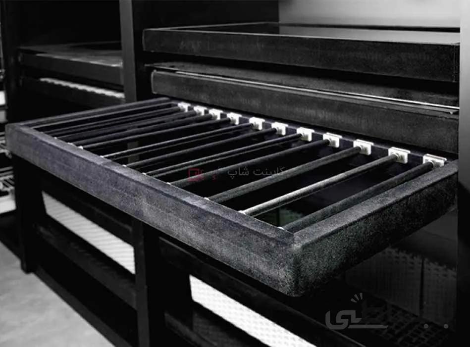 رک ریلی جای شلوار مشکی فانتونی J317